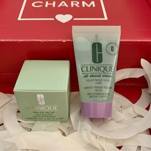 🛍️NEW Clinique cleansing balm & liquid face wash.